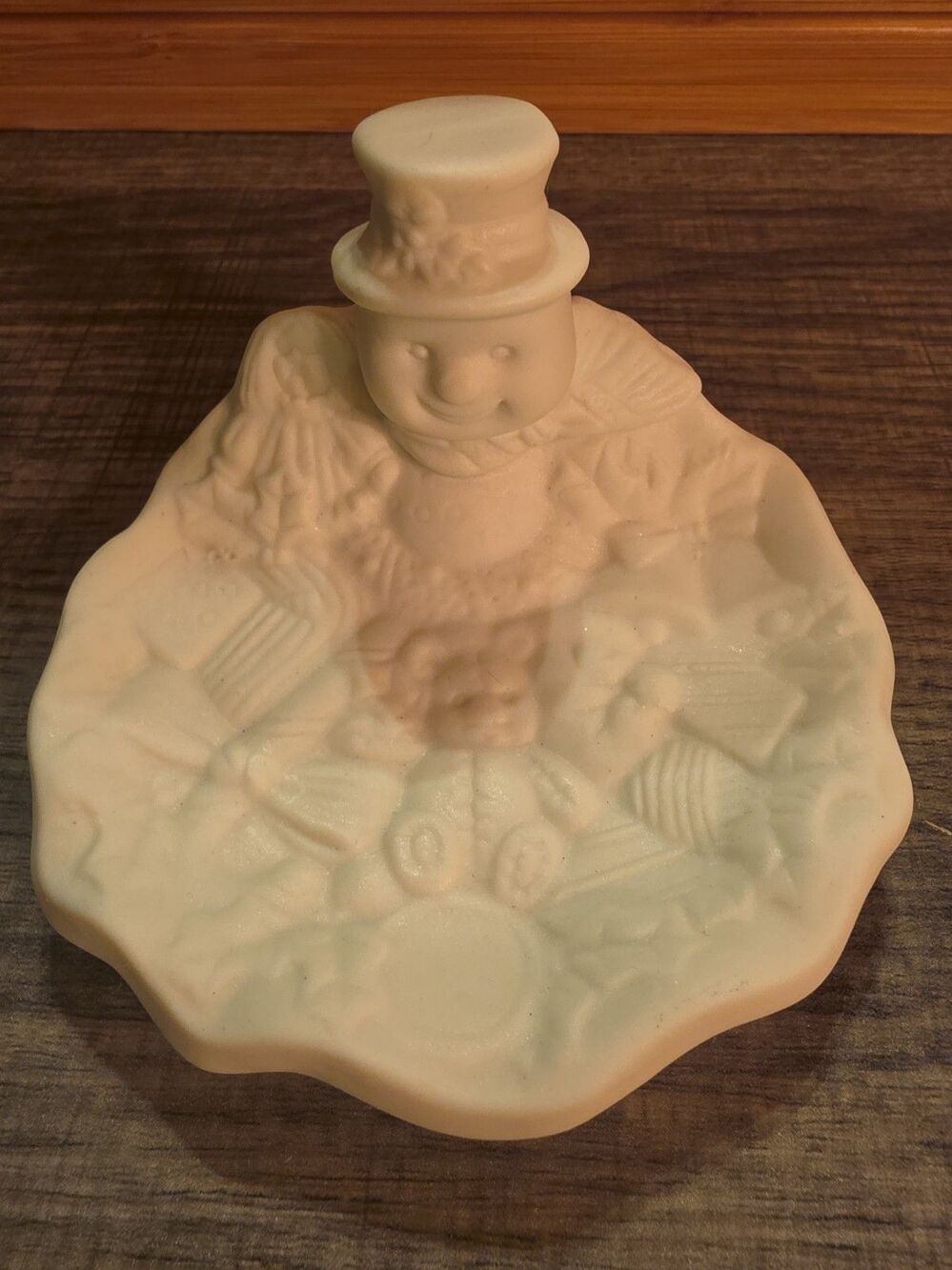 Snowman Dish